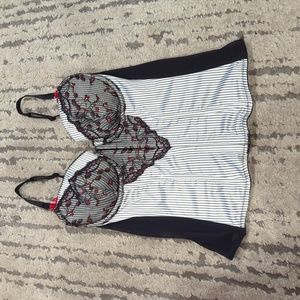 La Senza push up Bustier Top